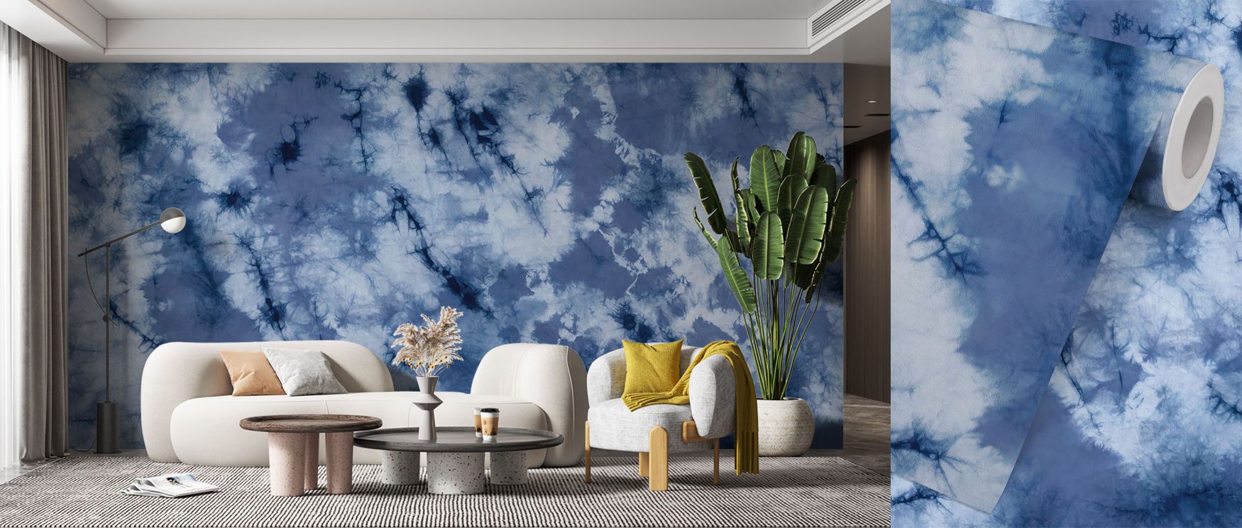 Types of Blue Wallpaper Textures