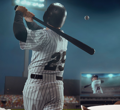 A baseball player in action, ideal for those seeking tips for selecting sports wallpaper with dynamic imagery