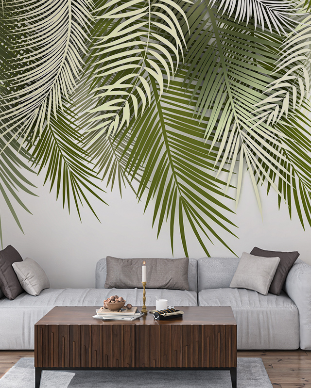a-soothing-green-palm-leaf-design-creates-a-refreshing-ambiance-ideal-wallpaper-for-different-workplaces-to-enhance-creativity-and-focus A soothing green palm leaf design creates a refreshing ambiance, ideal wallpaper for different workplaces to enhance creativity and focus.