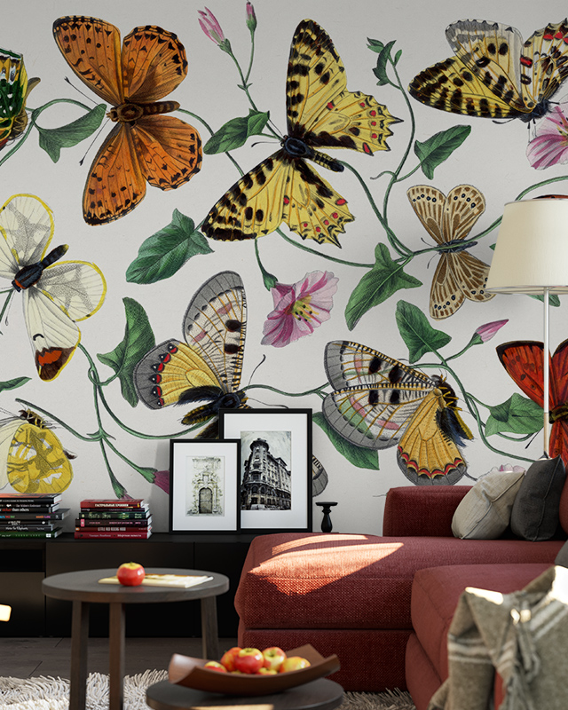 colorful-butterfly-themed-wallpaper-with-vibrant-yellow-orange-and-red-butterflies-ideal-for-girls-teens-room-wallpaper-decor Colorful butterfly-themed wallpaper with vibrant yellow, orange, and red butterflies, ideal for Girls Teens Room Wallpaper décor.