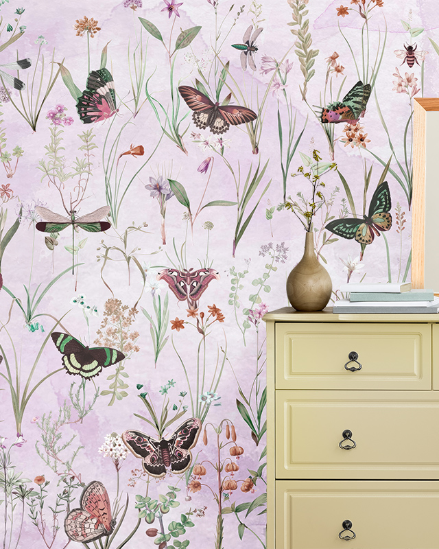 floral-and-butterfly-wallpaper-with-soft-pastel-tones-showcasing-delicate-color-schemes-for-teens-room-wallpaper Floral and butterfly wallpaper with soft pastel tones, showcasing delicate color schemes for teens room wallpaper.