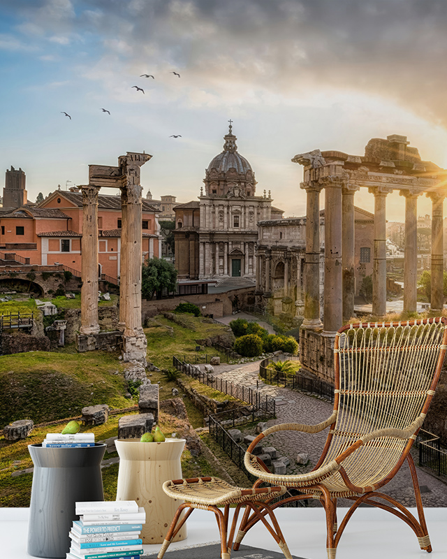 ancient-roman-ruins-featured-as-bright-wallpaper-showcasing-popular-bright-wallpaper-trends-for-stylish-interiors Ancient Roman ruins featured as bright wallpaper, showcasing popular bright wallpaper trends for stylish interiors.