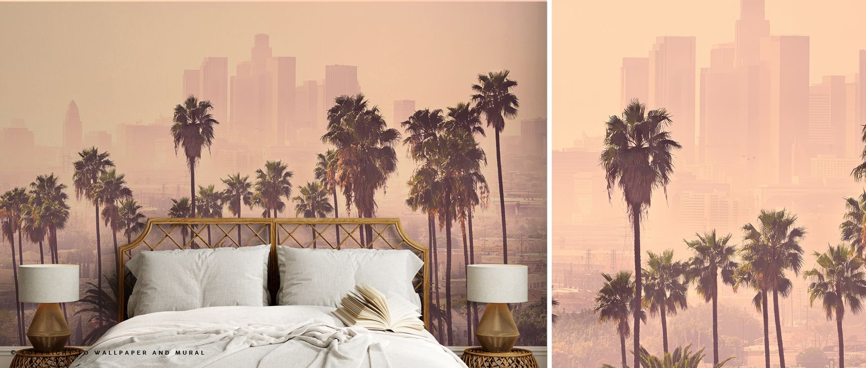 palm-trees-against-a-hazy-city-skyline-creating-a-calm-modern-vibe-perfect-for-exploring-urban-wallpaper-trends Palm trees against a hazy city skyline, creating a calm, modern vibe; perfect for exploring urban wallpaper trends.