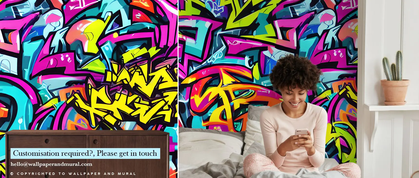 vibrant-graffiti-style-urban-wallpaper-for-open-concept-spaces-featuring-bold-colors-and-abstract-designs-for-modern-interiors Vibrant graffiti-style urban wallpaper for open-concept spaces, featuring bold colors and abstract designs for modern interiors.
