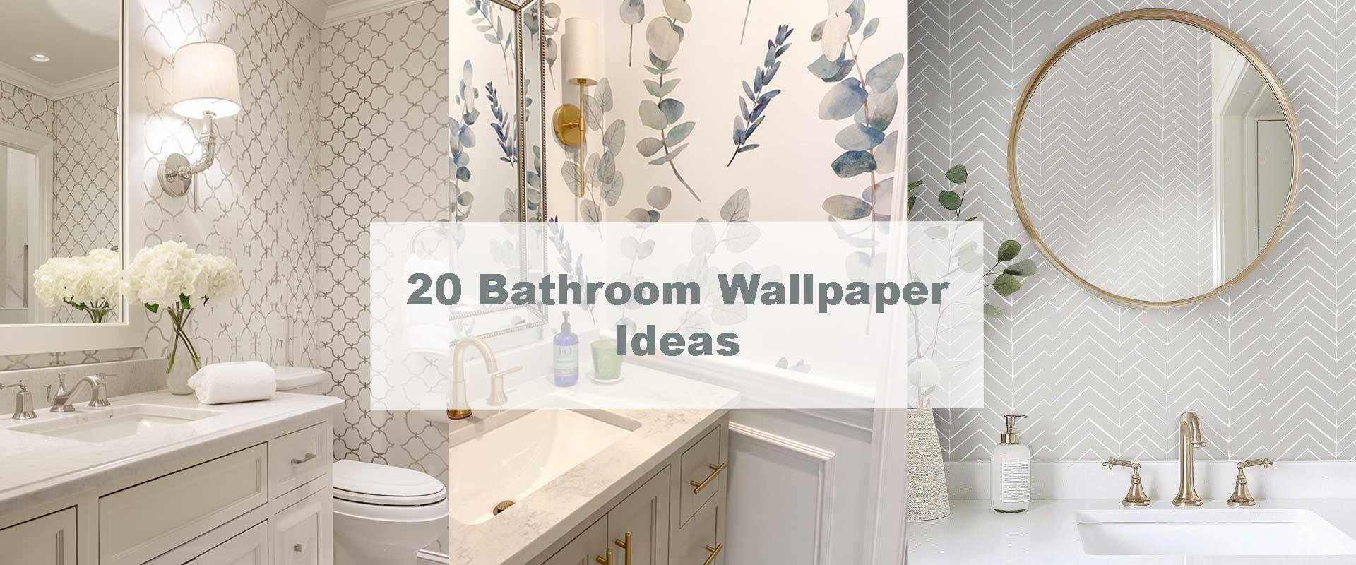 20 Bathroom Wallpaper Ideas That Instantly Transform Your Space