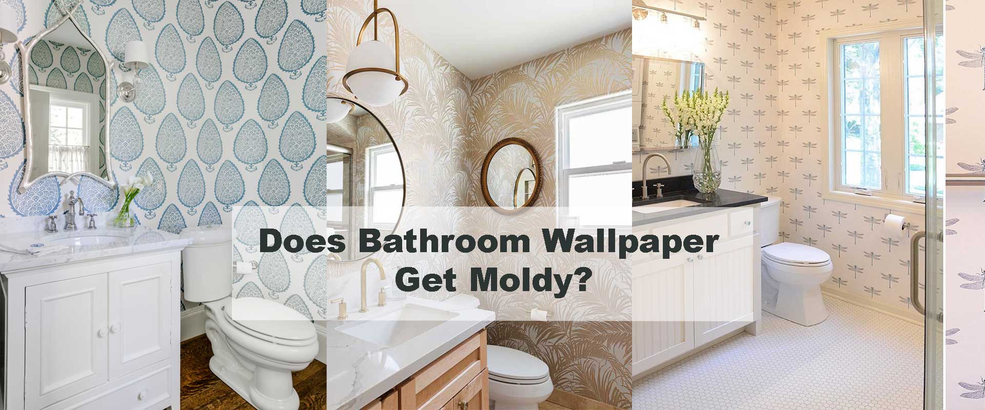 Does Bathroom Wallpaper Get Moldy?