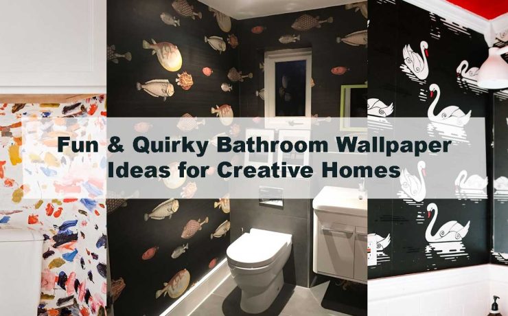 Fun & Quirky Bathroom Wallpaper Ideas for Creative Homes