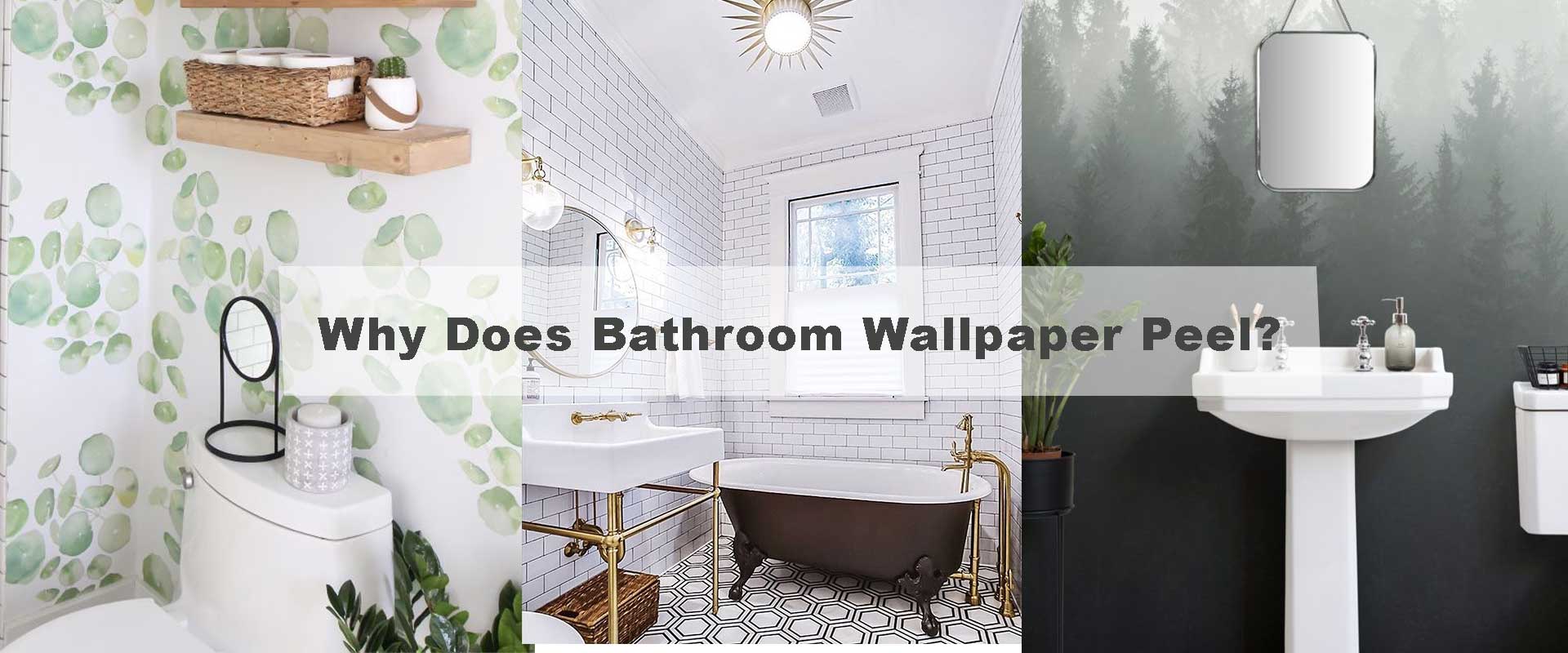 Why Does Bathroom Wallpaper Peel?