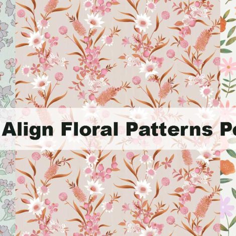 How to Align Floral Patterns Perfectly