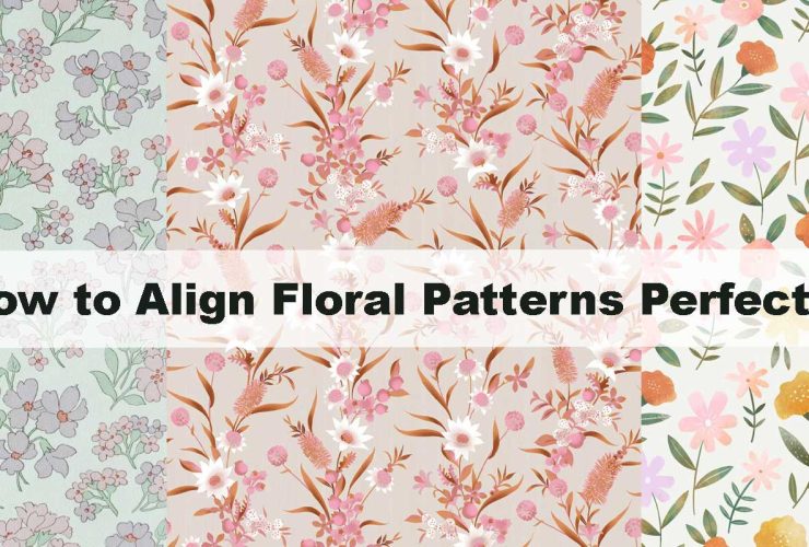 How to Align Floral Patterns Perfectly