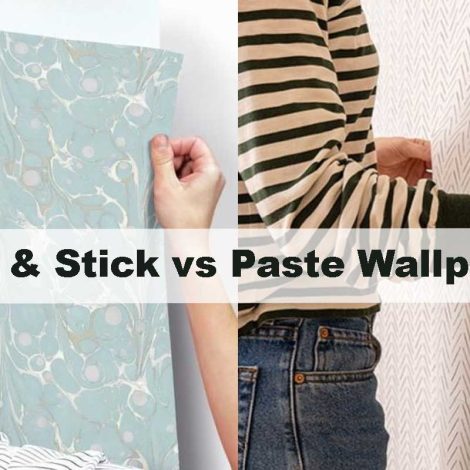 Peel & Stick vs Paste Wallpaper