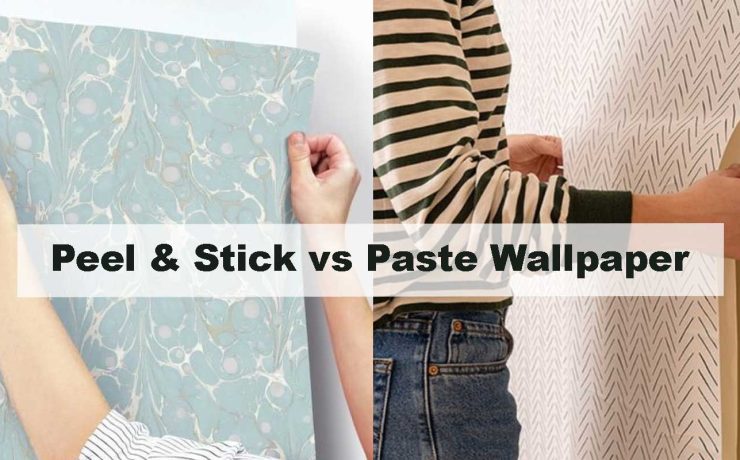 Peel & Stick vs Paste Wallpaper