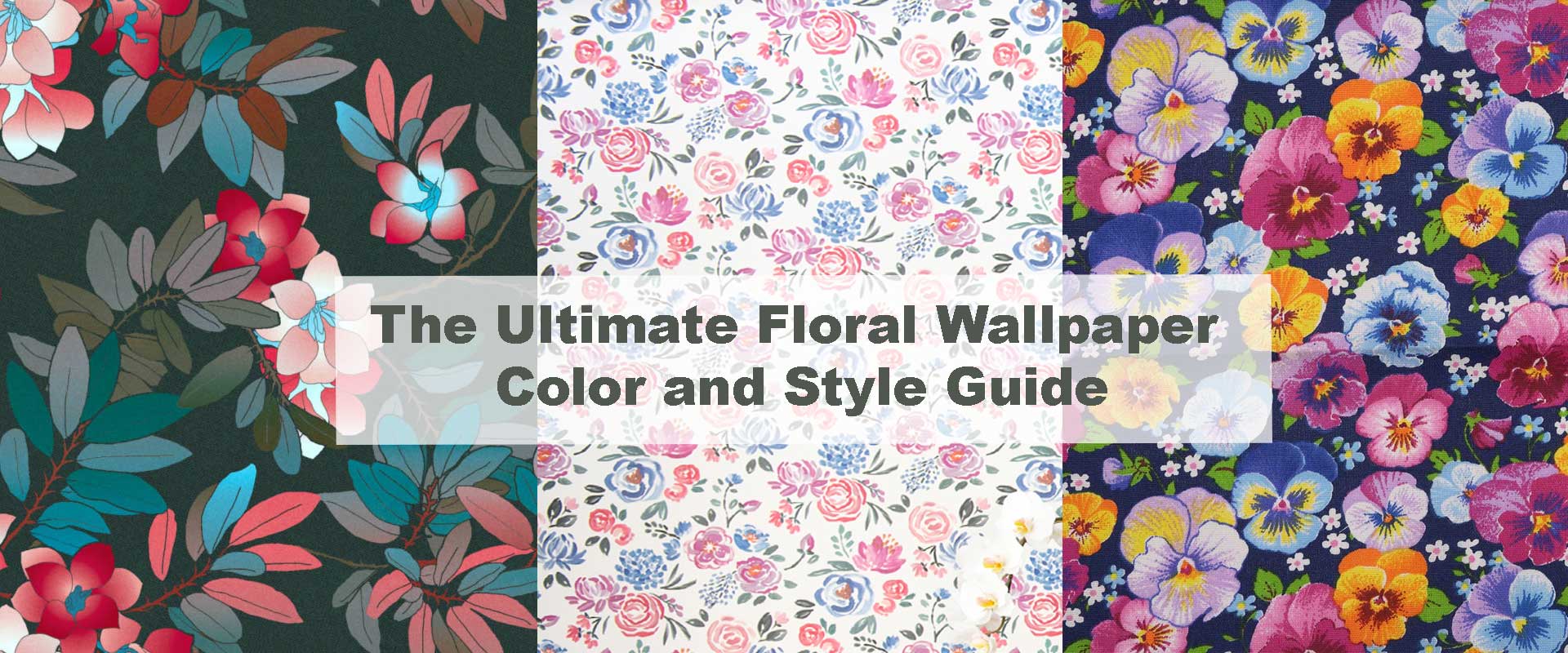 The Ultimate Floral Wallpaper Color and Style Guide
