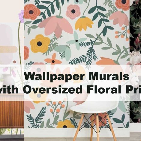 Modern Rustic Floral Wallpaper Ideas