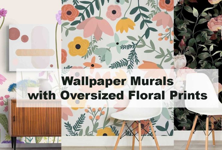 Modern Rustic Floral Wallpaper Ideas