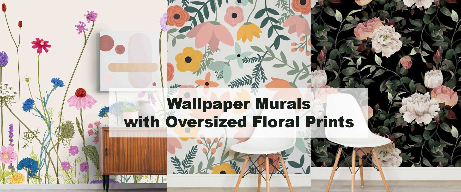 Modern Rustic Floral Wallpaper Ideas