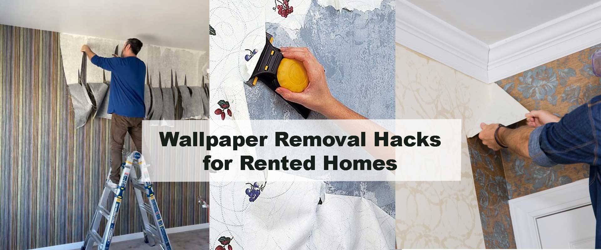 Wallpaper Removal Hacks for Rented Homes
