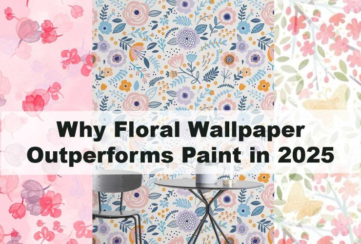 Why Floral Wallpaper Outperforms Paint in 2025