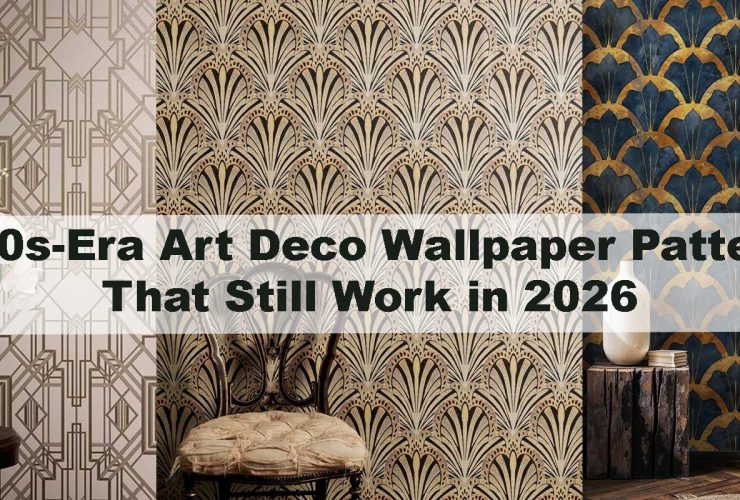 1920s-Era Art Deco Wallpaper Patterns That Still Work in 2026
