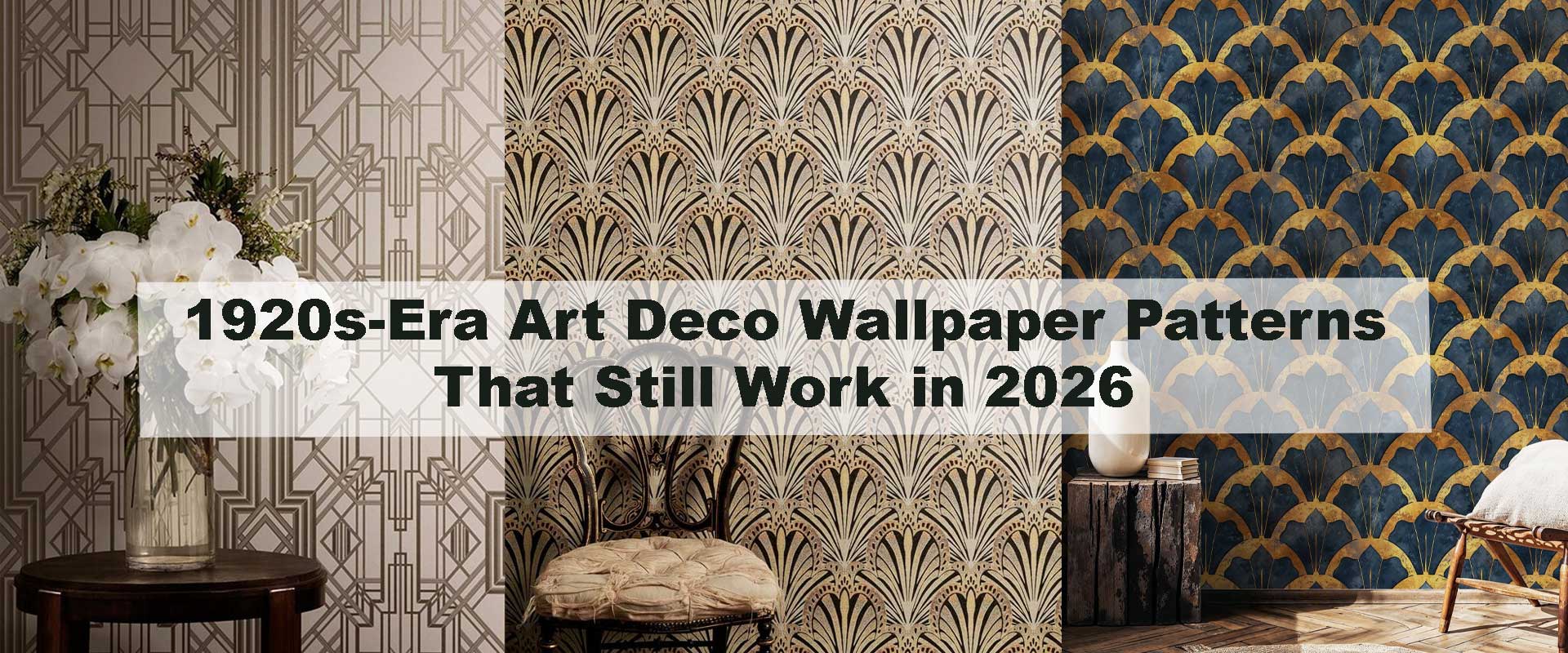 1920s-Era Art Deco Wallpaper Patterns That Still Work in 2026