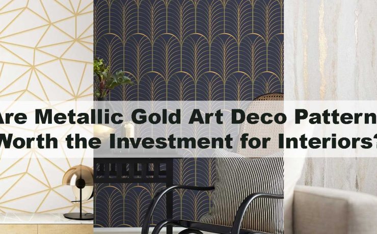Are Metallic Gold Art Deco Patterns Worth the Investment for Interiors?