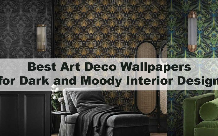 Best Art Deco Wallpapers for Dark and Moody Interior Design
