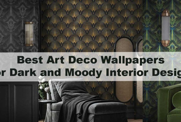 Best Art Deco Wallpapers for Dark and Moody Interior Design