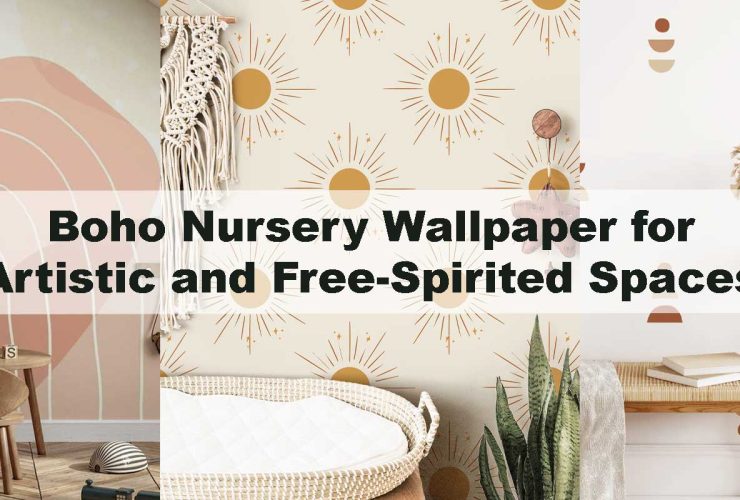 Boho Nursery Wallpaper for Artistic and Free-Spirited Spaces