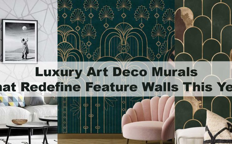 Luxury Art Deco Murals That Redefine Feature Walls This Year