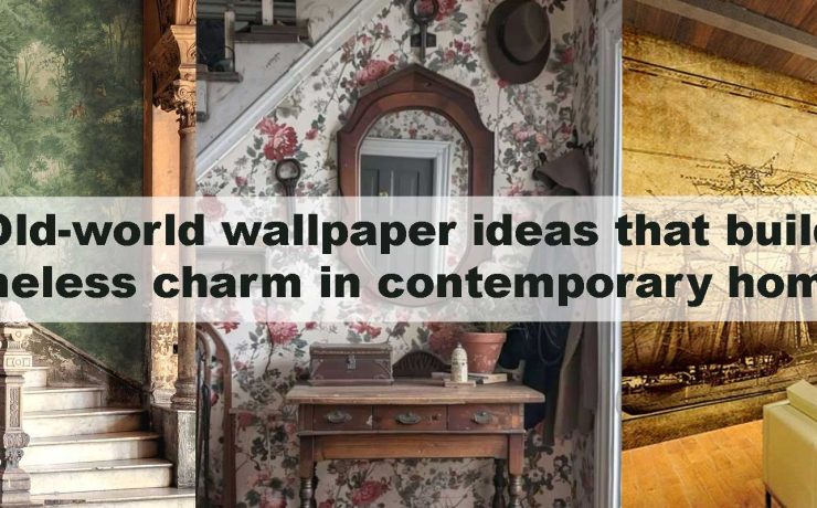 Old-world wallpaper ideas that build timeless charm in contemporary homes