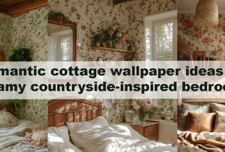 Romantic cottage wallpaper ideas for dreamy countryside-inspired bedrooms