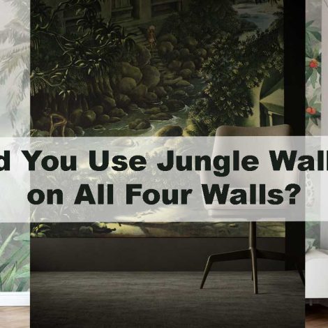 Should You Use Jungle Wallpaper on All Four Walls?