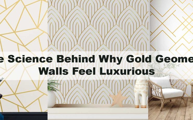 The Science Behind Why Gold Geometry Walls Feel Luxurious