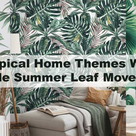 Tropical Home Themes With Gentle Summer Leaf Movement