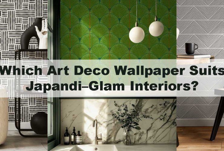 Which Art Deco Wallpaper Suits Japandi–Glam Interiors?