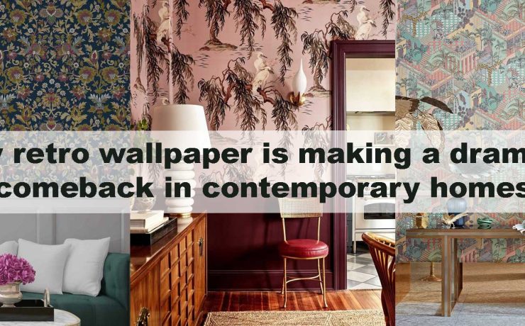 Why retro wallpaper is making a dramatic comeback in contemporary homes