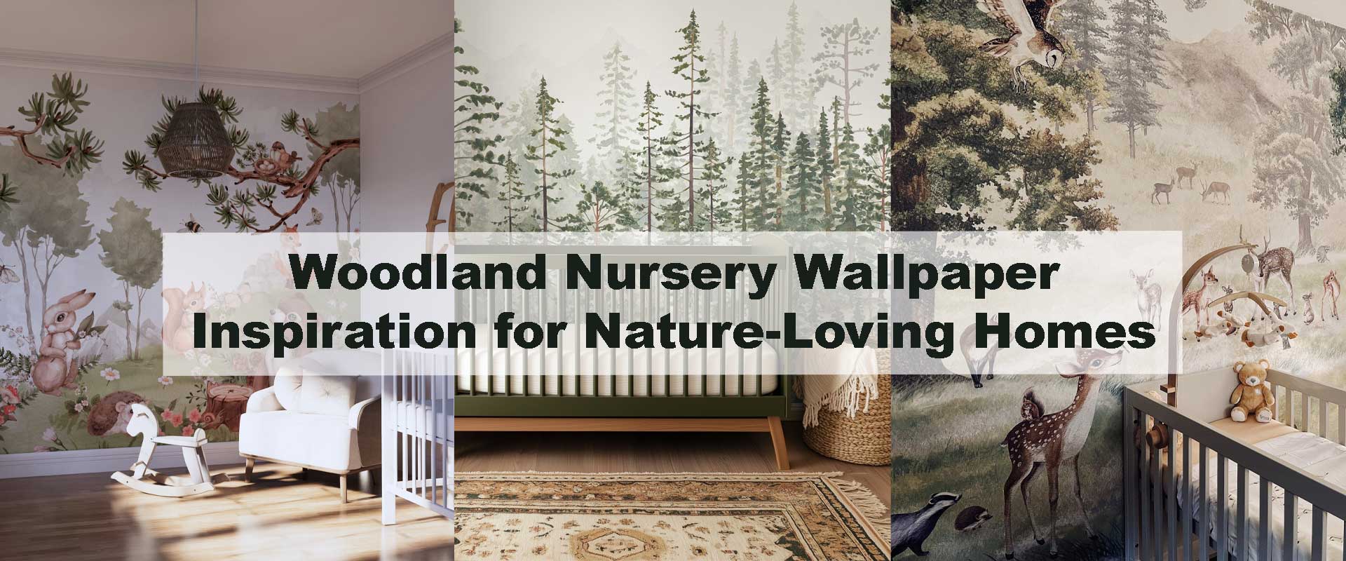 Woodland Nursery Wallpaper Inspiration for Nature-Loving Homes