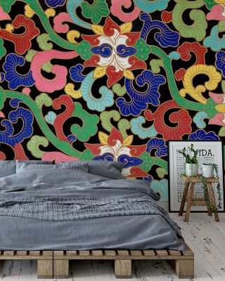 Instant Classic Vintage-Inspired Wallpaper