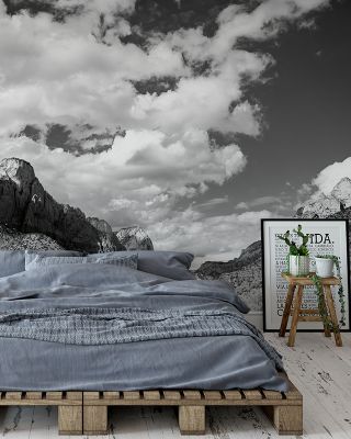 Zion Canyon Majestic Landscape Wallpaper