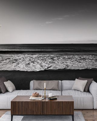 Seafoam Edge Scenic Wallpaper