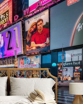 Broadway at Times Square Wallpaper Mural