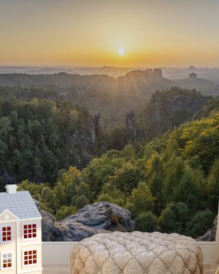 Carolafelsen Sunset Wallpaper Mural
