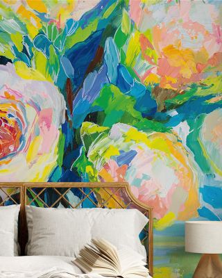 Charm Bouquet Wallpaper Mural