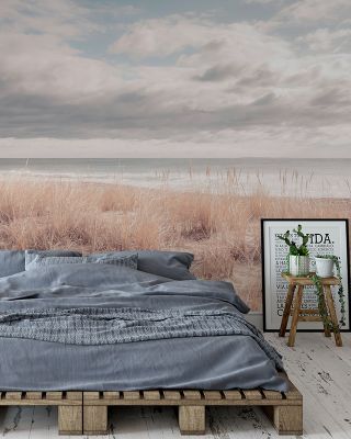 Soft Ocean Coastal Wallpaper