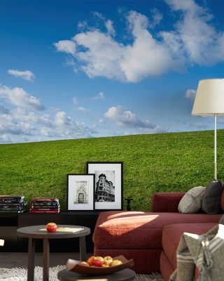 Up That Hill Scenic Wallpaper