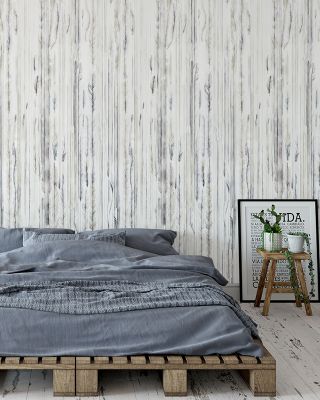 Feathers Melody Green Abstract Wallpaper