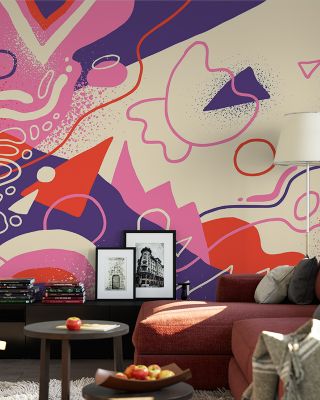 Escena Modern Abstract Wallpaper
