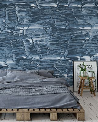 Smear Ink Modern Artistic Wallpaper