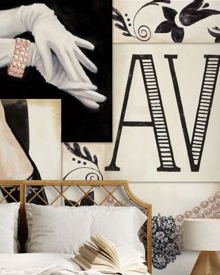Fifth Avenue Collage Cityscape Wallpaper
