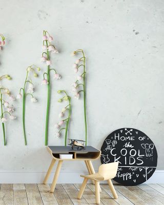 May Bell Blooms Floral Wallpaper